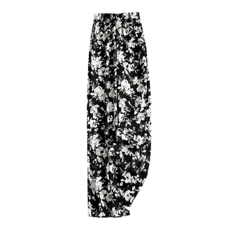 Spring Summer New Chiffon Women Long Pants Hot Selling Vintag Printed Elastic Waist Cool Lightweight Comfortable Chic Trousers
Spring Summer New Chiffon Women Long Pants Hot Selling Vintag Printed Elastic Waist Cool Lightweight Comfortable Chic Trousers