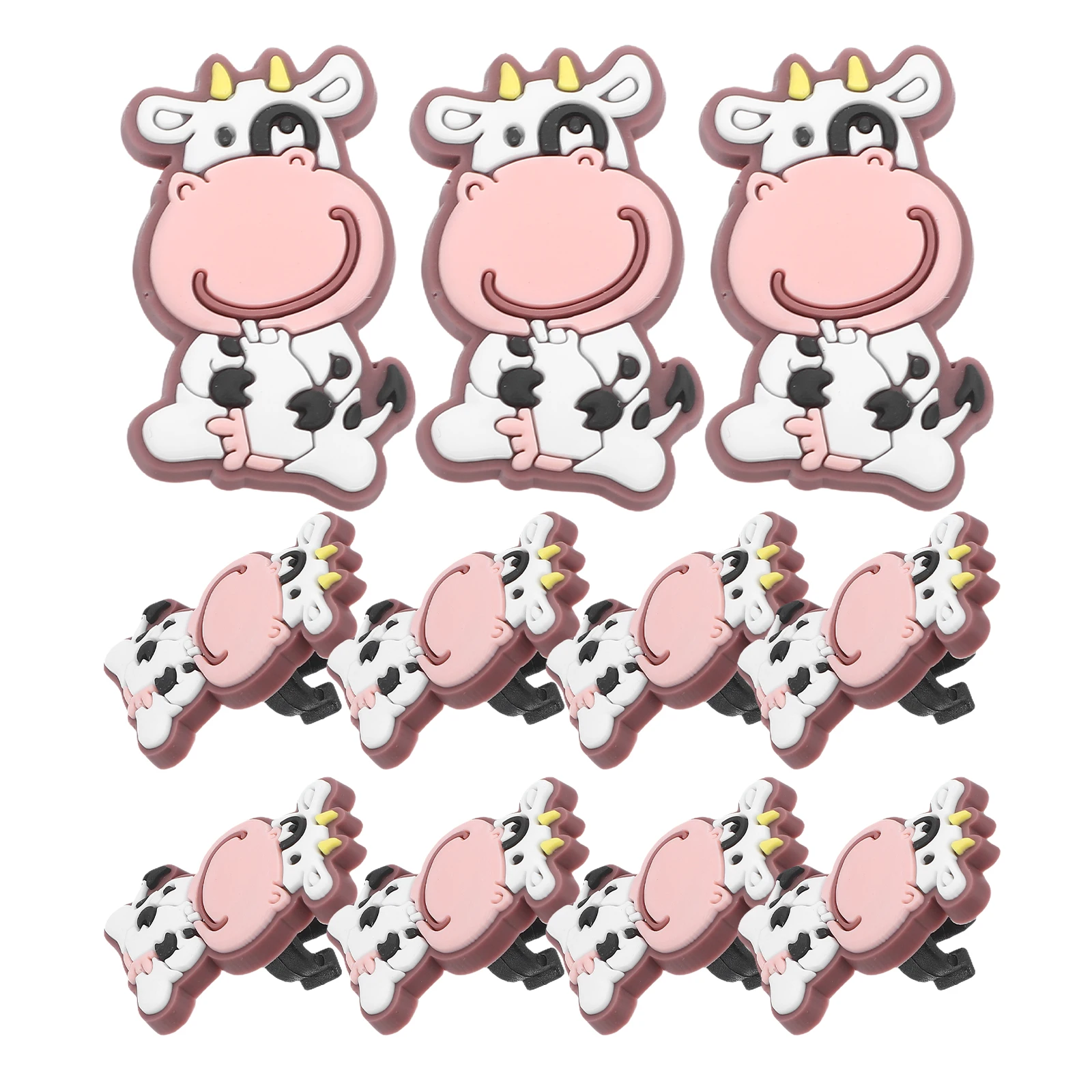 20pcs Cute Pencil Topper Decorations Soft PVC Pencil Clips Cartoon Cow shaped Gel Pen Charms for Kids Students School Rewards
20pcs Cute Pencil Topper Decorations Soft PVC Pencil Clips Cartoon Cow shaped Gel Pen Charms for Kids Students School Rewards