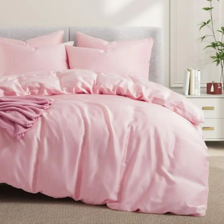 3PCS Cooling Duvet Cover Size, 60% Tencel Lyocell + 40% Cotton Comforter Cover Set for Hot Sleeper, Moisture Wic and Silky, Hot
3PCS Cooling Duvet Cover Size, 60% Tencel Lyocell + 40% Cotton Comforter Cover Set for Hot Sleeper, Moisture Wic and Silky, Hot