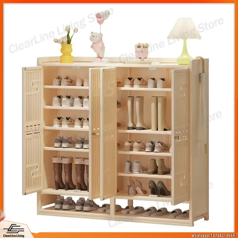 Multi-Layer Shoe Rack with Dust Proof Cover Large Capacity Porch Shoe Cabinet Storage Organizer for Home Entryway Hallway
Multi-Layer Shoe Rack with Dust Proof Cover Large Capacity Porch Shoe Cabinet Storage Organizer for Home Entryway Hallway