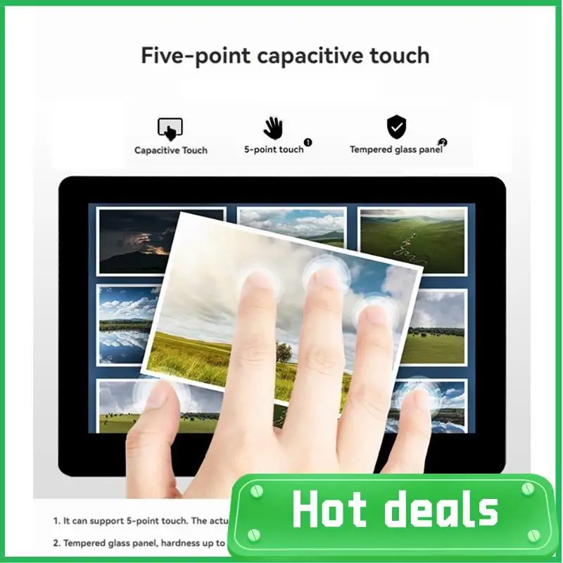 5Inch Capacitive Touch Screen IPS 1024X600 HD -Compatible For Raspberry Pi/Jetson Series Motherboard/PC Screen
5Inch Capacitive Touch Screen IPS 1024X600 HD -Compatible For Raspberry Pi/Jetson Series Motherboard/PC Screen