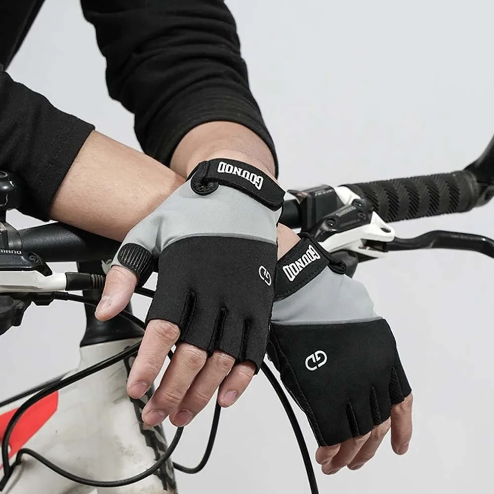 1 Pair Breathable Cycling Gloves Anti-Slip Shockproof Fitness Gloves with Wrist Band Silicone Half Finger Mittens Men
1 Pair Breathable Cycling Gloves Anti-Slip Shockproof Fitness Gloves with Wrist Band Silicone Half Finger Mittens Men