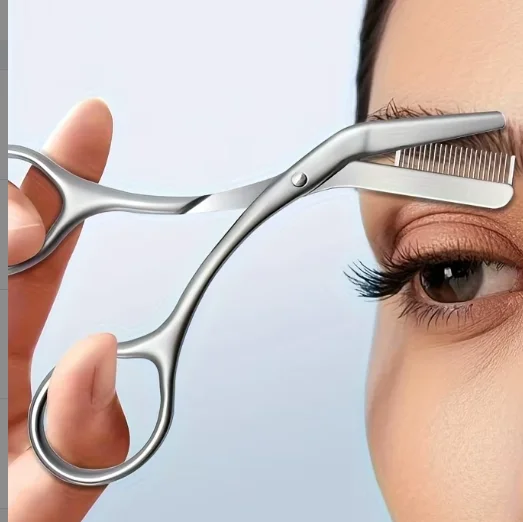 3/4 Pack Stainless Steel Eyebrow Scissors, Non-Slip Beauty Scissors, Anti-Scratch Eyebrow Trimmer, Dual-Purpose Comb and Scissors, Small Beauty Scissors. It Is Perfect as a Holiday Gift, Suitable for Office Occasions, Christmas, Halloween, Easter, and Oth
3/4 Pack Stainless Steel Eyebrow Scissors, Non-Slip Beauty Scissors, Anti-Scratch Eyebrow Trimmer, Dual-Purpose Comb and Scissors, Small Beauty Scissors. It Is Perfect as a Holiday Gift, Suitable for Office Occasions, Christmas, Halloween, Easter, and Oth