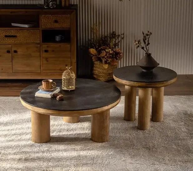 vintage do old round coffee table sofa corner several American style homestay home small living room tea table
vintage do old round coffee table sofa corner several American style homestay home small living room tea table