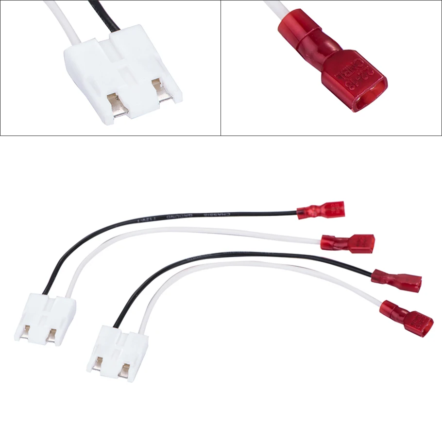 4Pcs 2 Pin Car Radio Stereo Tail Speaker Wire Harness Replace Vehicle Connection Plug Cable Connector Fit for GM
4Pcs 2 Pin Car Radio Stereo Tail Speaker Wire Harness Replace Vehicle Connection Plug Cable Connector Fit for GM
