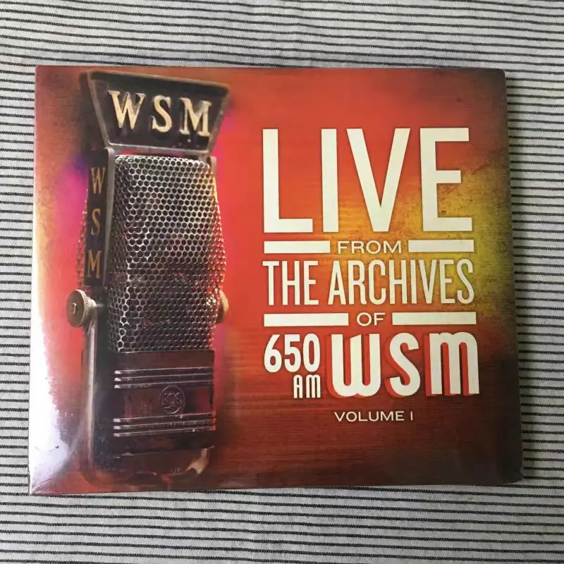 CD Live From The Archives of 650 AM WSM - Volume 1 (2013) - A Precious Live Compilation of Country Music Masters
CD Live From The Archives of 650 AM WSM - Volume 1 (2013) - A Precious Live Compilation of Country Music Masters