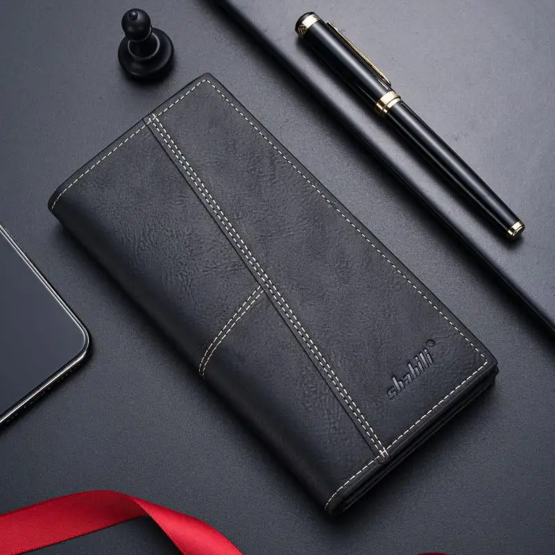 Stylish men's wallet with multiple card slots simple and niche design versatile driver's license holder and all-in-one wallet
Stylish men's wallet with multiple card slots simple and niche design versatile driver's license holder and all-in-one wallet