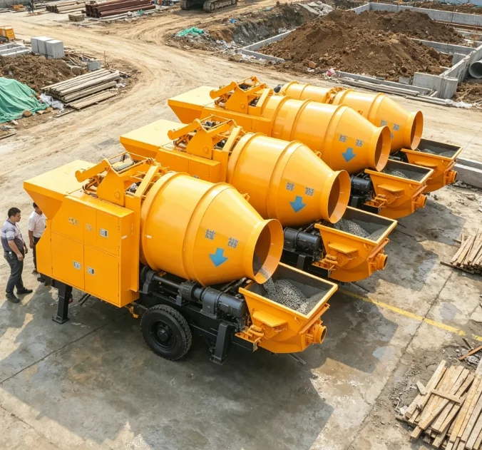 Customized High Pressure Concrete Mixer Pump Machine Ready Mix Concrete Pump With 8-14m³/h Mix Rate
Customized High Pressure Concrete Mixer Pump Machine Ready Mix Concrete Pump With 8-14m³/h Mix Rate