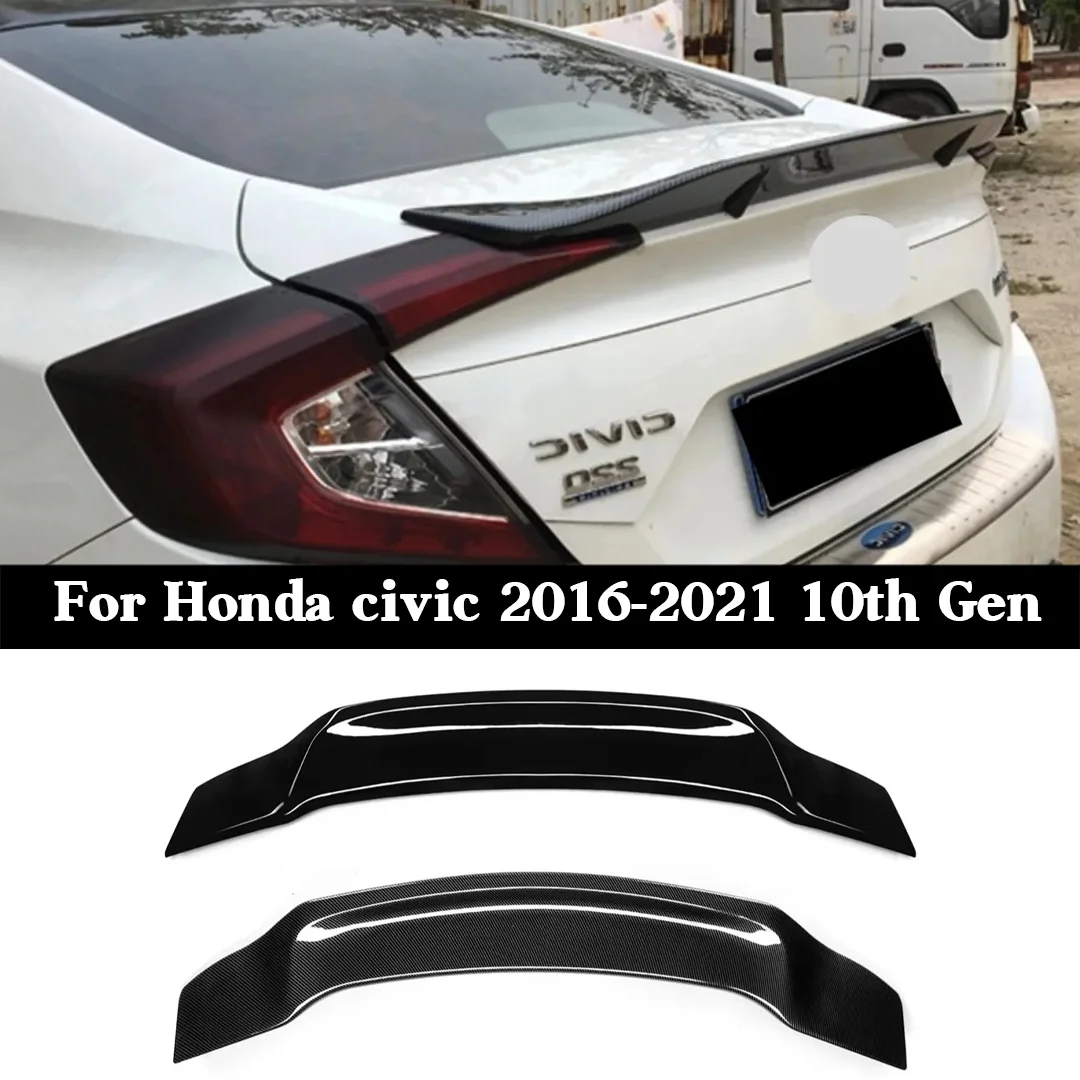 Для Honda Civic 2016-2021 10-го поколения, задний спойлер багажника, спойлер на крышу, комплект кузова, аксессуары для стайлинга автомобилей
Для Honda Civic 2016-2021 10-го поколения, задний спойлер багажника, спойлер на крышу, комплект кузова, аксессуары для стайлинга автомобилей