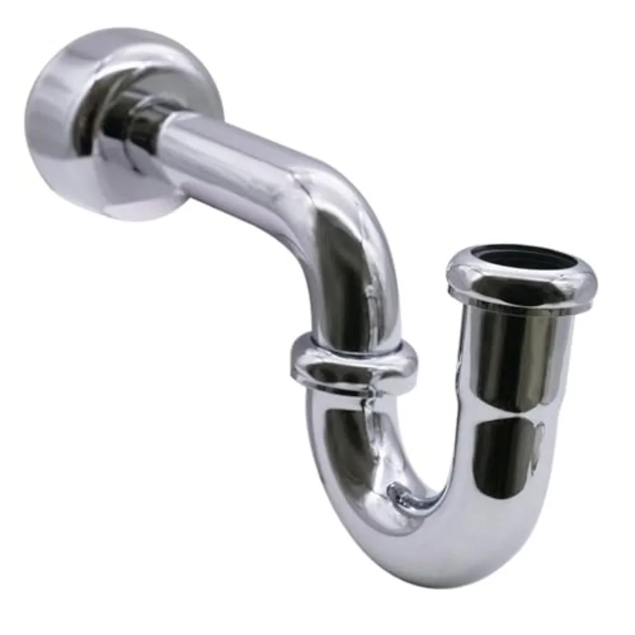 Westbrass D401-1-26 1-1/4" 17 ga. Brass P-Trap with High Box Flange
Westbrass D401-1-26 1-1/4" 17 ga. Brass P-Trap with High Box Flange