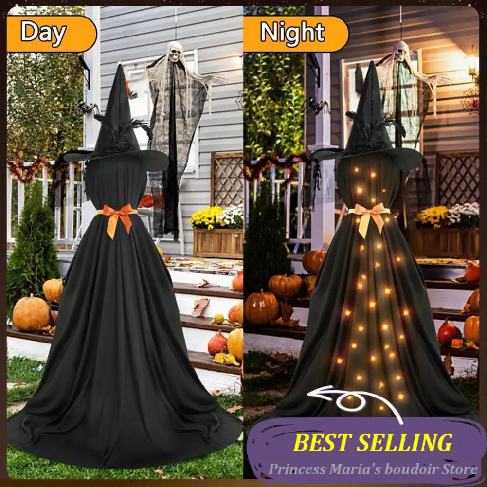 AB30-LED Glowing Black Ghost Halloween Ghost Decoration Standing Ghost Porch Garden Ghost Black Hat
AB30-LED Glowing Black Ghost Halloween Ghost Decoration Standing Ghost Porch Garden Ghost Black Hat