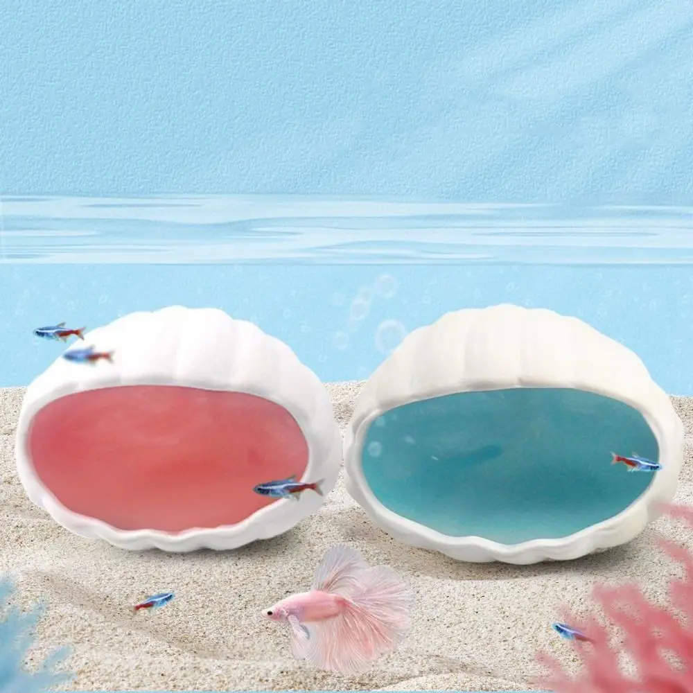 Fish Tank Shell Landscaping Ceramic Hamster Nest Cute Cartoon Pet Hiding House Cooling Creative Pet Shelter Jewelry Storage 
Fish Tank Shell Landscaping Ceramic Hamster Nest Cute Cartoon Pet Hiding House Cooling Creative Pet Shelter Jewelry Storage