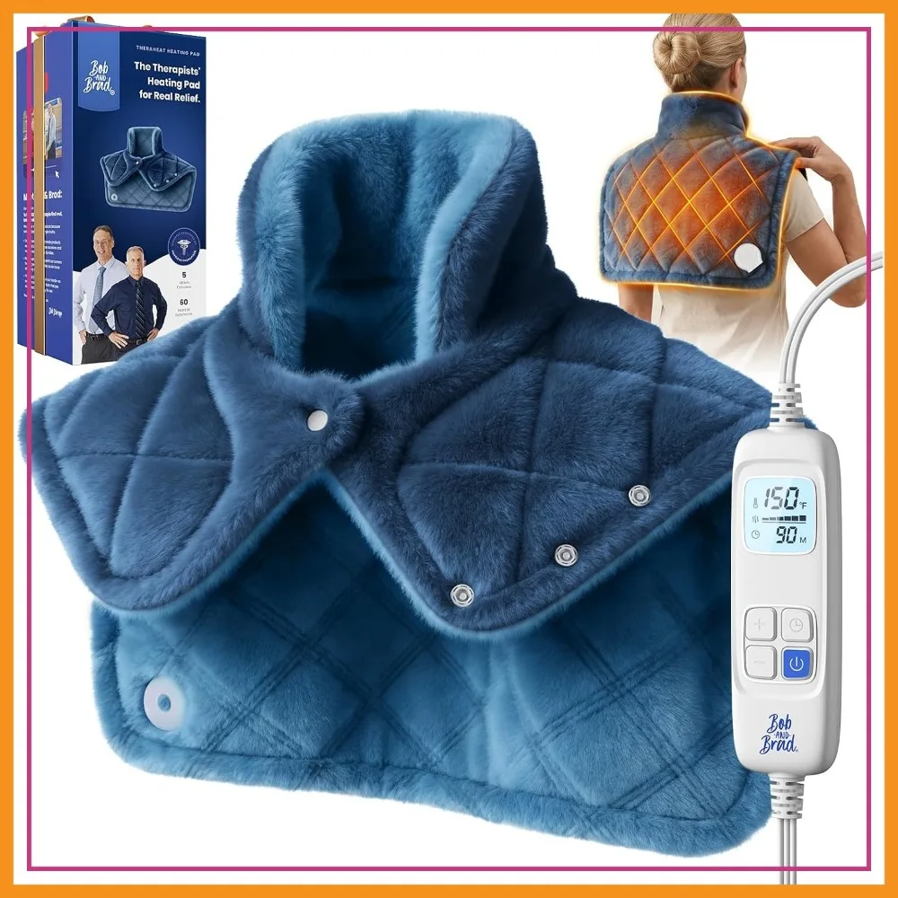 Weighted Heating Pad for Neck and Shoulders, 2.2lb Electric Wrap with Far-Infrared Beads, Deep Tissue Pain Relief, 20x22, FSA/HSA Eligible, Gift for Mom
Weighted Heating Pad for Neck and Shoulders, 2.2lb Electric Wrap with Far-Infrared Beads, Deep Tissue Pain Relief, 20x22, FSA/HSA Eligible, Gift for Mom