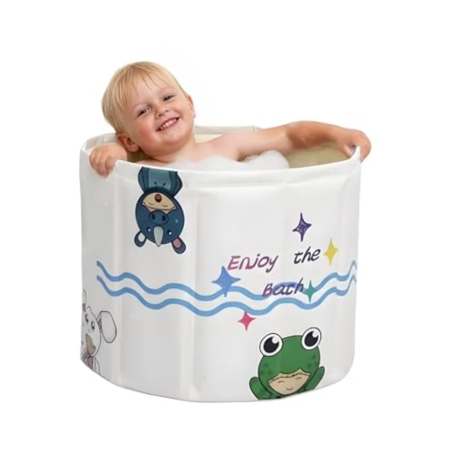 WAVYEASE® New Design Portable Bath Tub for Toddlers - Foldable Deep Soak Bathtub for,One-Second Setup, Easy Storage, Lightweigh
WAVYEASE® New Design Portable Bath Tub for Toddlers - Foldable Deep Soak Bathtub for,One-Second Setup, Easy Storage, Lightweigh
