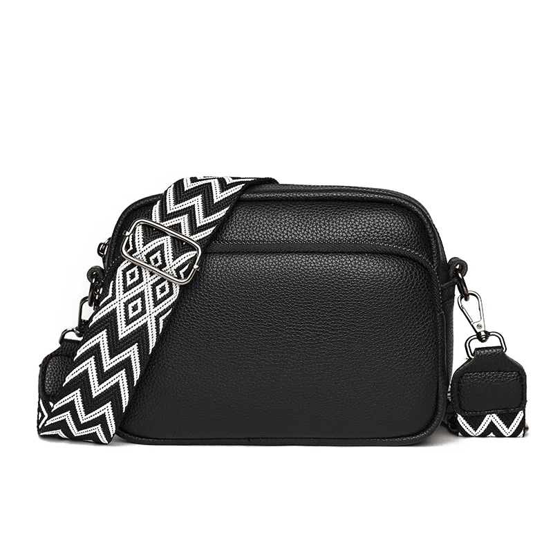 Trendy Solid Color Women's Crossbody Bag Casual Small Shoulder Bag with Wide Strap for Ladies Fashionable Compact Square Bag
Trendy Solid Color Women's Crossbody Bag Casual Small Shoulder Bag with Wide Strap for Ladies Fashionable Compact Square Bag