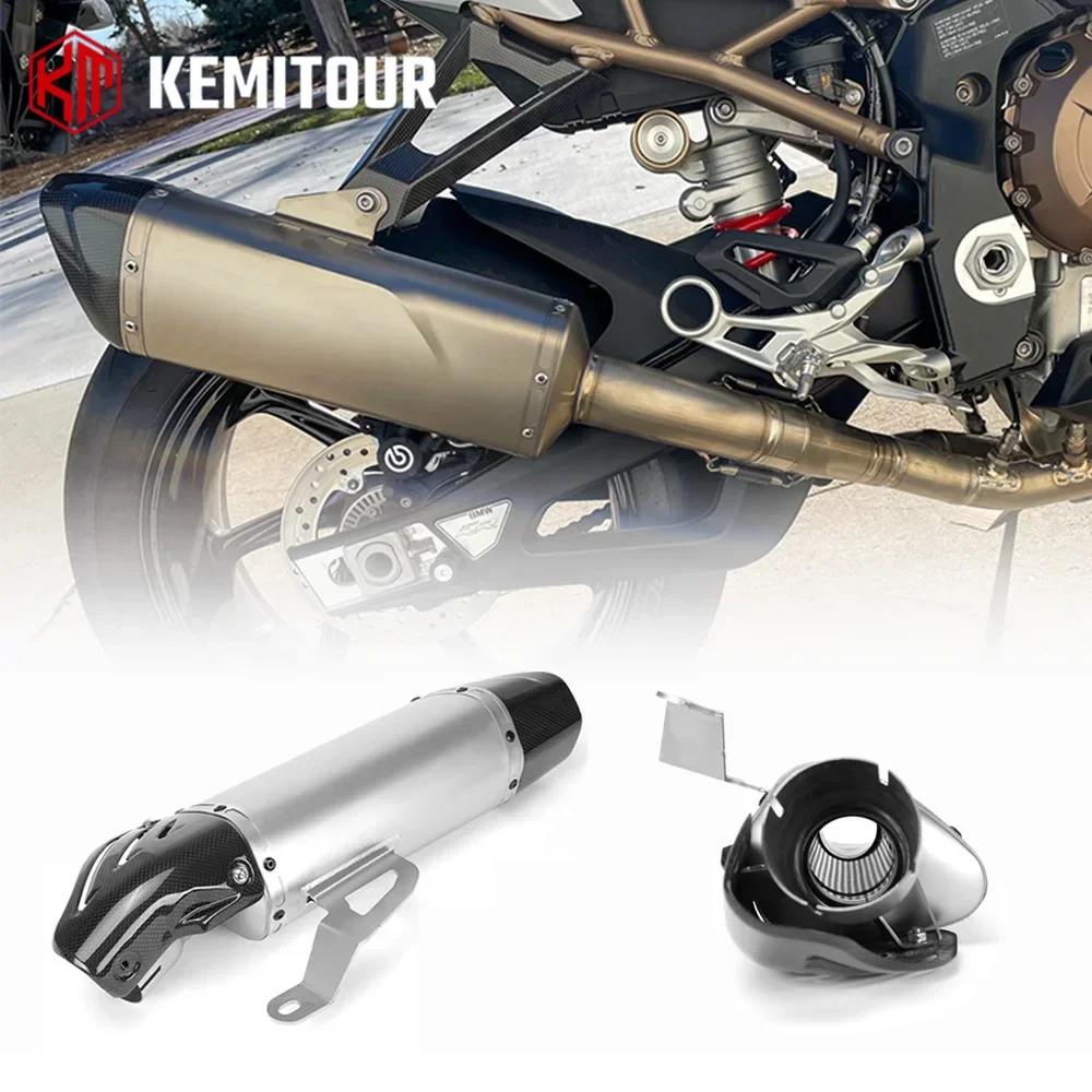 For BMW S1000RR S 1000 RR 2019-2022 Muffler Exhaust Pipe Removable Slip-On Moto Pipe System 61MM Carbon Motorcycle Accessories
For BMW S1000RR S 1000 RR 2019-2022 Muffler Exhaust Pipe Removable Slip-On Moto Pipe System 61MM Carbon Motorcycle Accessories