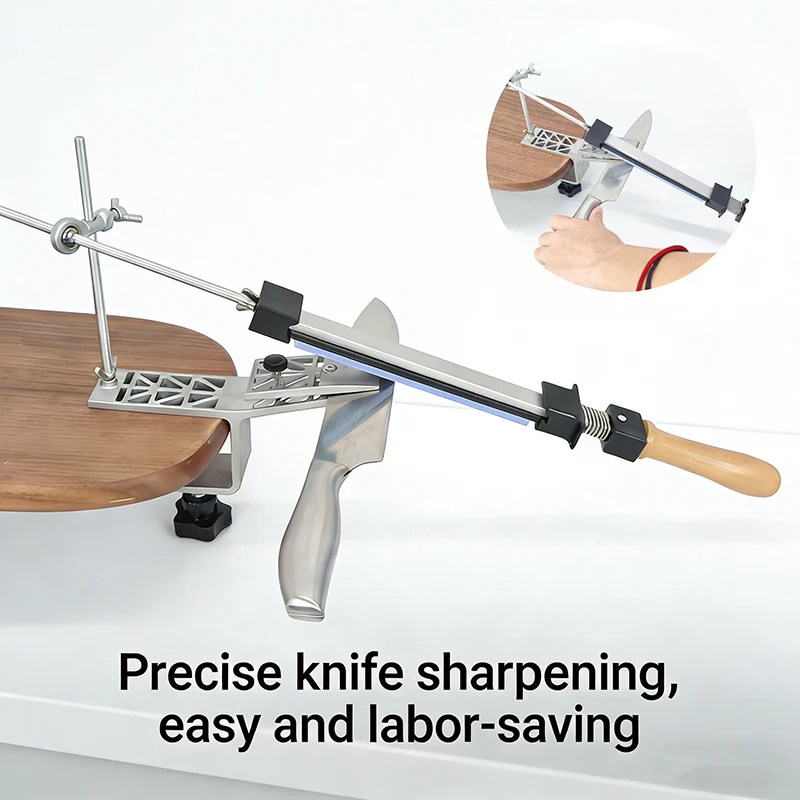 Professional Fixed Knife Sharpener - Grinding Whetstone Sharpening Stone for Kitchen Knives Outdoor Tools
Professional Fixed Knife Sharpener - Grinding Whetstone Sharpening Stone for Kitchen Knives Outdoor Tools