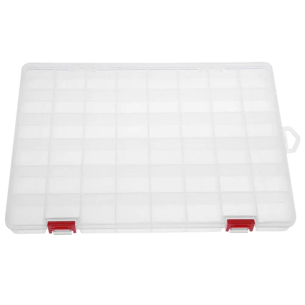48 Compartments Storage Case Transparent Lure Fishhook Box Spoon Hook Bait Tackle Case for Outdoor Fishing Accessories
48 Compartments Storage Case Transparent Lure Fishhook Box Spoon Hook Bait Tackle Case for Outdoor Fishing Accessories