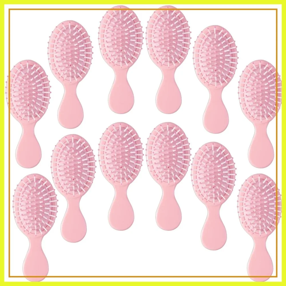 12 Pcs Mini Travel Detangling Brush Set with Exquisite Box, for All Hair Types, Wet or Dry (Pink)
12 Pcs Mini Travel Detangling Brush Set with Exquisite Box, for All Hair Types, Wet or Dry (Pink)