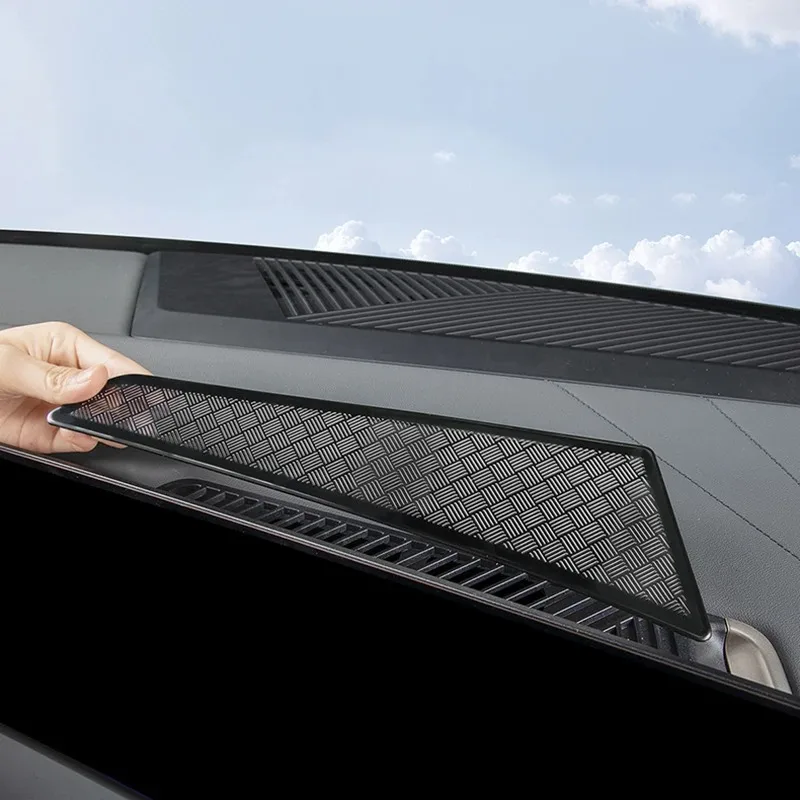 For BMW X3 G45 G48 2025 Stainless Steel Black Car Dashboard Air Conditioning Outlet Protection Cover Interior Car Accessories
For BMW X3 G45 G48 2025 Stainless Steel Black Car Dashboard Air Conditioning Outlet Protection Cover Interior Car Accessories