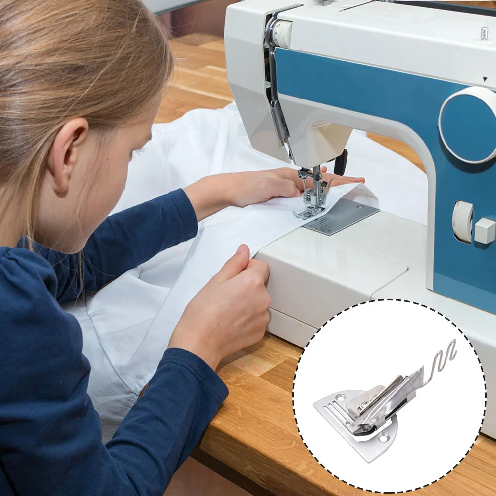 Stainless Steel Hem Roller Sewing Machine Binding Binder Edging Device for Lightweight Fabric Clothes Flat Thin Pulling Cylinder
Stainless Steel Hem Roller Sewing Machine Binding Binder Edging Device for Lightweight Fabric Clothes Flat Thin Pulling Cylinder