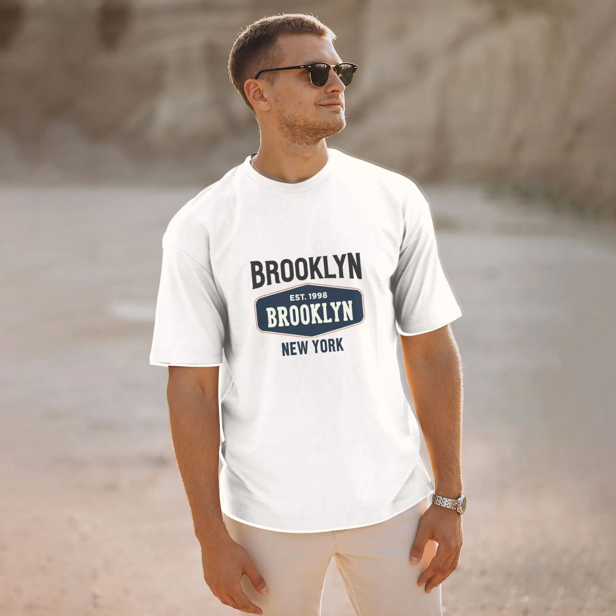 Brooklyn Est.1998 Нью-Йоркские футболки с буквенным принтом для мужчин и женщин, повседневные дышащие модные топы с короткими рукавами, хлопковые футболки большого размера
Brooklyn Est.1998 Нью-Йоркские футболки с буквенным принтом для мужчин и женщин, повседневные дышащие модные топы с короткими рукавами, хлопковые футболки большого размера