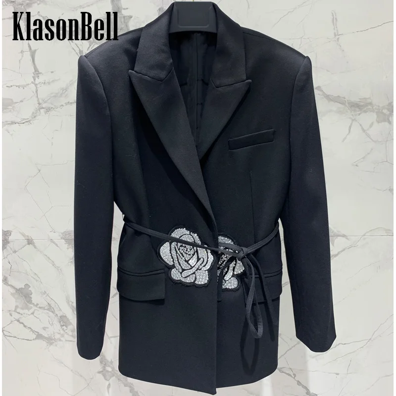 Женский блейзер KlasonBell с цветочной вышивкой и бриллиантами, элегантный универсальный пиджак со шнуровкой и присборенной талией, 8,4
Женский блейзер KlasonBell с цветочной вышивкой и бриллиантами, элегантный универсальный пиджак со шнуровкой и присборенной талией, 8,4