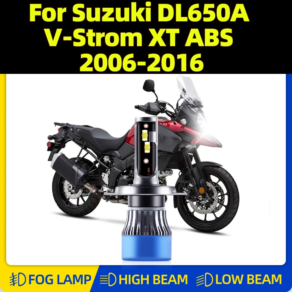 10000LM Motorcycle LED Headlight Bulb 12V H4 Moto Headlamp 6000K For Suzuki DL650A V-Strom XT ABS 2006-2012 2013 2014 2015 2016
10000LM Motorcycle LED Headlight Bulb 12V H4 Moto Headlamp 6000K For Suzuki DL650A V-Strom XT ABS 2006-2012 2013 2014 2015 2016