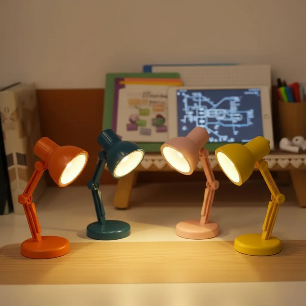 LED Mini Book Light Portable Reading Lamp Flexible Clip-On Table Lamp for Study Bedside 1 PC
LED Mini Book Light Portable Reading Lamp Flexible Clip-On Table Lamp for Study Bedside 1 PC