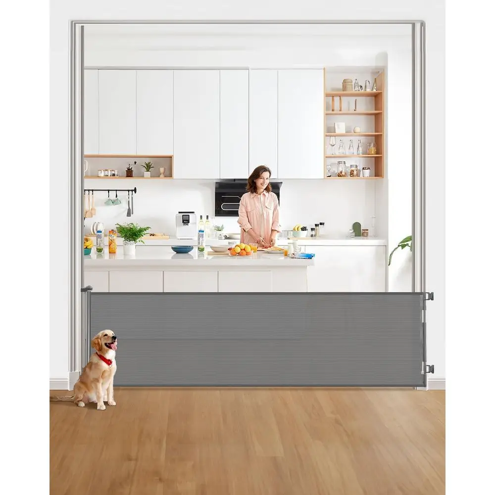 33 Tall, 118 Wide Expandable Baby Gate - Safe for Infants, Toddlers, and Pets - Easy Install, Secure, Gray Mesh, Indoor/Outdoor
33 Tall, 118 Wide Expandable Baby Gate - Safe for Infants, Toddlers, and Pets - Easy Install, Secure, Gray Mesh, Indoor/Outdoor
