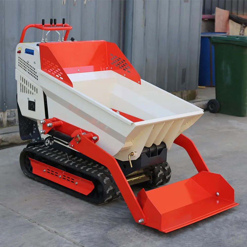 VOLNOS 500kg Mini Tracked Self-Loading Dumper Small Truck G asoline Engine Crawler Loader for Self-Loading Mini Tracked
VOLNOS 500kg Mini Tracked Self-Loading Dumper Small Truck G asoline Engine Crawler Loader for Self-Loading Mini Tracked