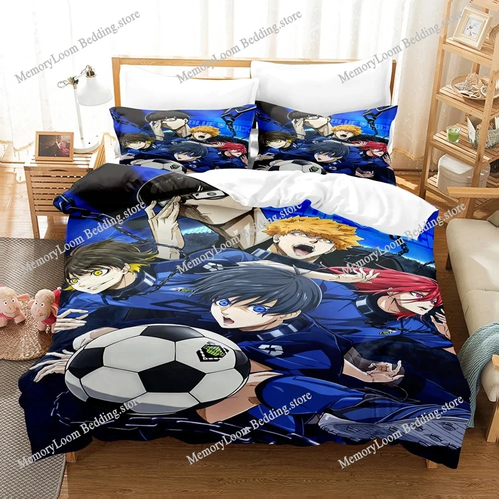 Anime Bluelock Football Junior Japanese Cartoon Bedding Set Duvet Cover With Pillow Cover Bedroom Decoration Bed Set Queen Size
Anime Bluelock Football Junior Japanese Cartoon Bedding Set Duvet Cover With Pillow Cover Bedroom Decoration Bed Set Queen Size