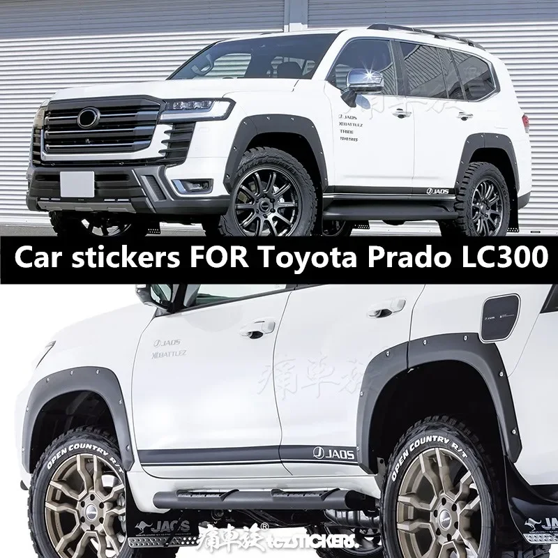 Car stickers FOR Toyota Land Cruiser Prado LC300 2022 body decoration modification fashion sports decal accessories
Car stickers FOR Toyota Land Cruiser Prado LC300 2022 body decoration modification fashion sports decal accessories