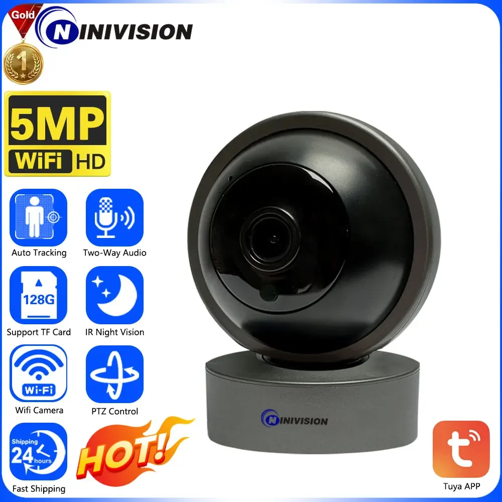 Tuya 5MP IP Camera WIFI Tuya Smart Home HD Night VIsion Two Way Audio Auto Tracking Cloud Smart Life Home Camera WIFI CAMERA
Tuya 5MP IP Camera WIFI Tuya Smart Home HD Night VIsion Two Way Audio Auto Tracking Cloud Smart Life Home Camera WIFI CAMERA