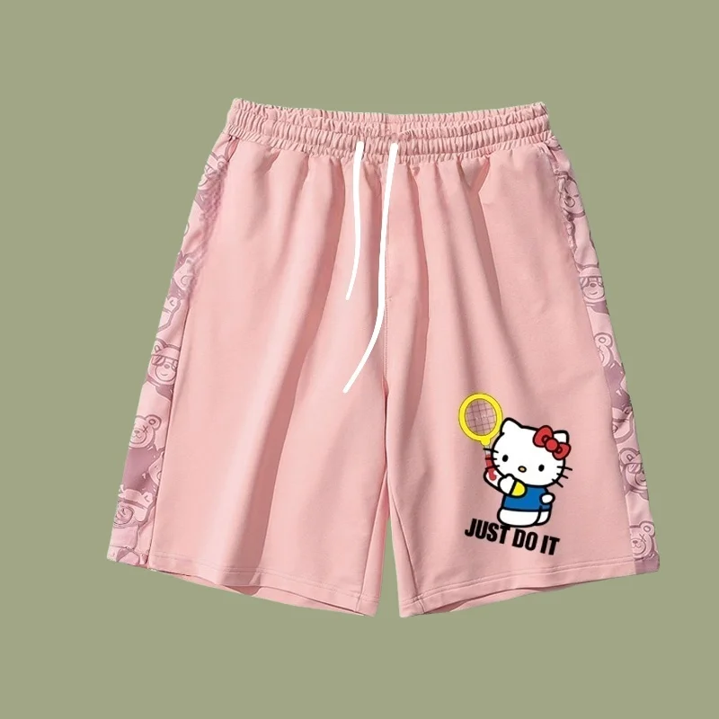 MOTO-Аниме мультфильм изображение Hello Kitty мужские и женские шорты летние популярные свободные клоун домашняя мода повседневные пляжные брюки
MOTO-Аниме мультфильм изображение Hello Kitty мужские и женские шорты летние популярные свободные клоун домашняя мода повседневные пляжные брюки