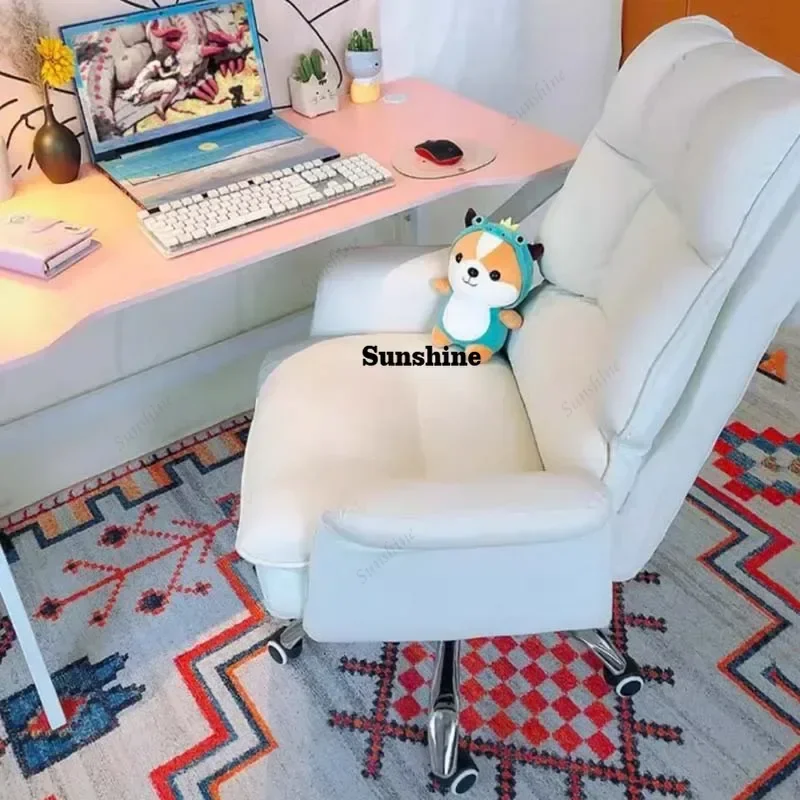 Lazy Wheel Chair Support Rotating Metalic Rolling Designer Comfy Chair Mobile Ergonomic Modern Chaise De Bureaux Cute FurnitureY
Lazy Wheel Chair Support Rotating Metalic Rolling Designer Comfy Chair Mobile Ergonomic Modern Chaise De Bureaux Cute FurnitureY