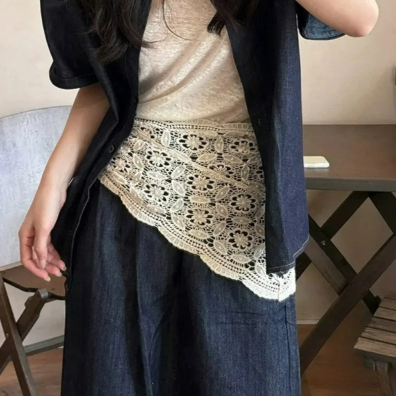 Французский вязаный платок-бандана с цветочным узором для девочек, крючком связанная поясная повязка для женщин, осенний новый платок-шапка в деревенском стиле для фотосессий и литературных мероприятий
Французский вязаный платок-бандана с цветочным узором для девочек, крючком связанная поясная повязка для женщин, осенний новый платок-шапка в деревенском стиле для фотосессий и литературных мероприятий