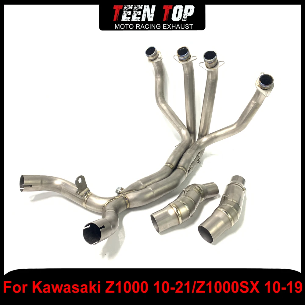 Titanium Alloy Motorcycle Front Link Pipe For Kawasaki Z1000 Z1000SX Exhaust Elbow 51mm Connection Pipe Z1000 2010-2021
Titanium Alloy Motorcycle Front Link Pipe For Kawasaki Z1000 Z1000SX Exhaust Elbow 51mm Connection Pipe Z1000 2010-2021