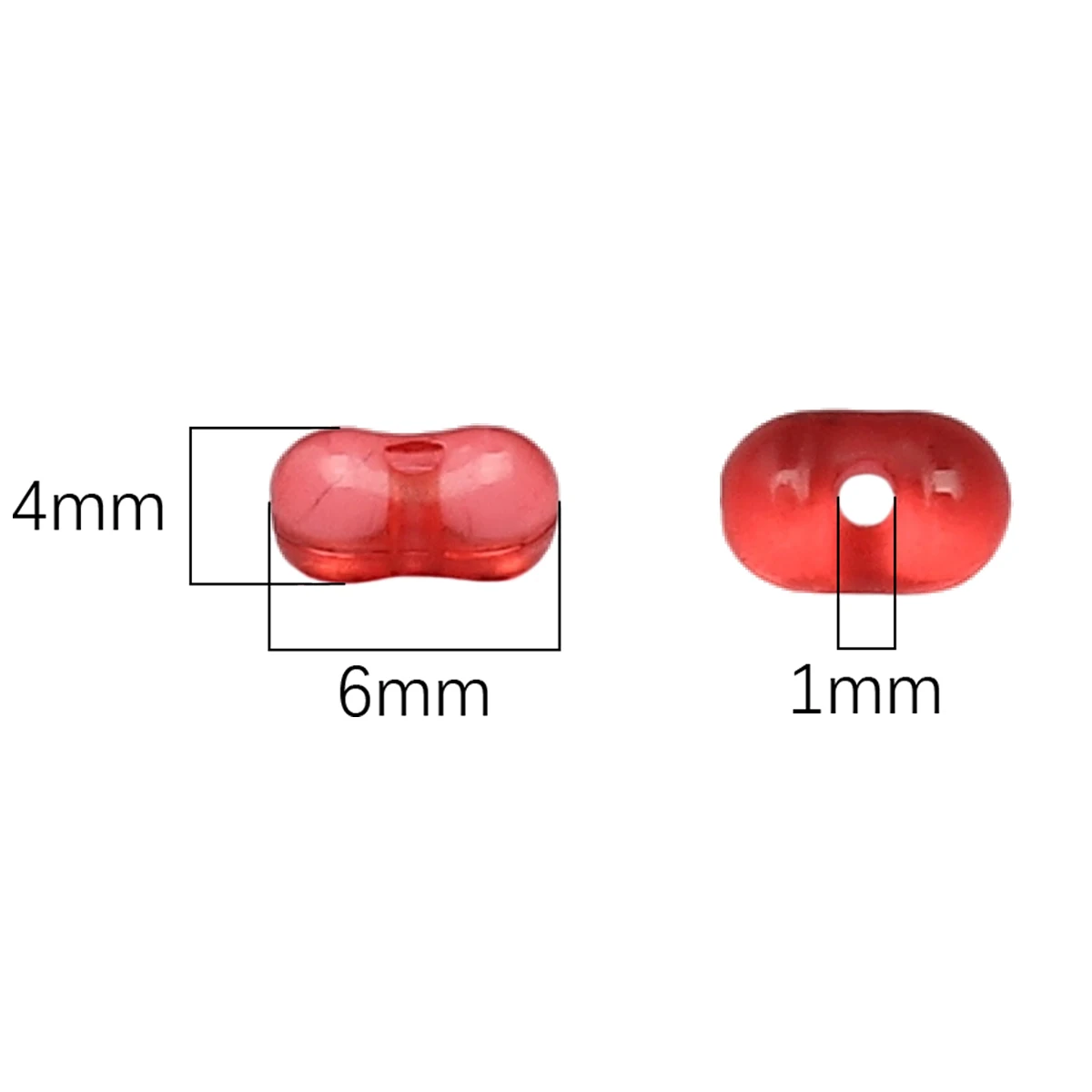 6x4mm 5g/bag Beads Cute Peanut Beading Seed Loose Spacers Acrylic Charms Earring for Jewelry Making Necklace DIY Accessories
6x4mm 5g/bag Beads Cute Peanut Beading Seed Loose Spacers Acrylic Charms Earring for Jewelry Making Necklace DIY Accessories