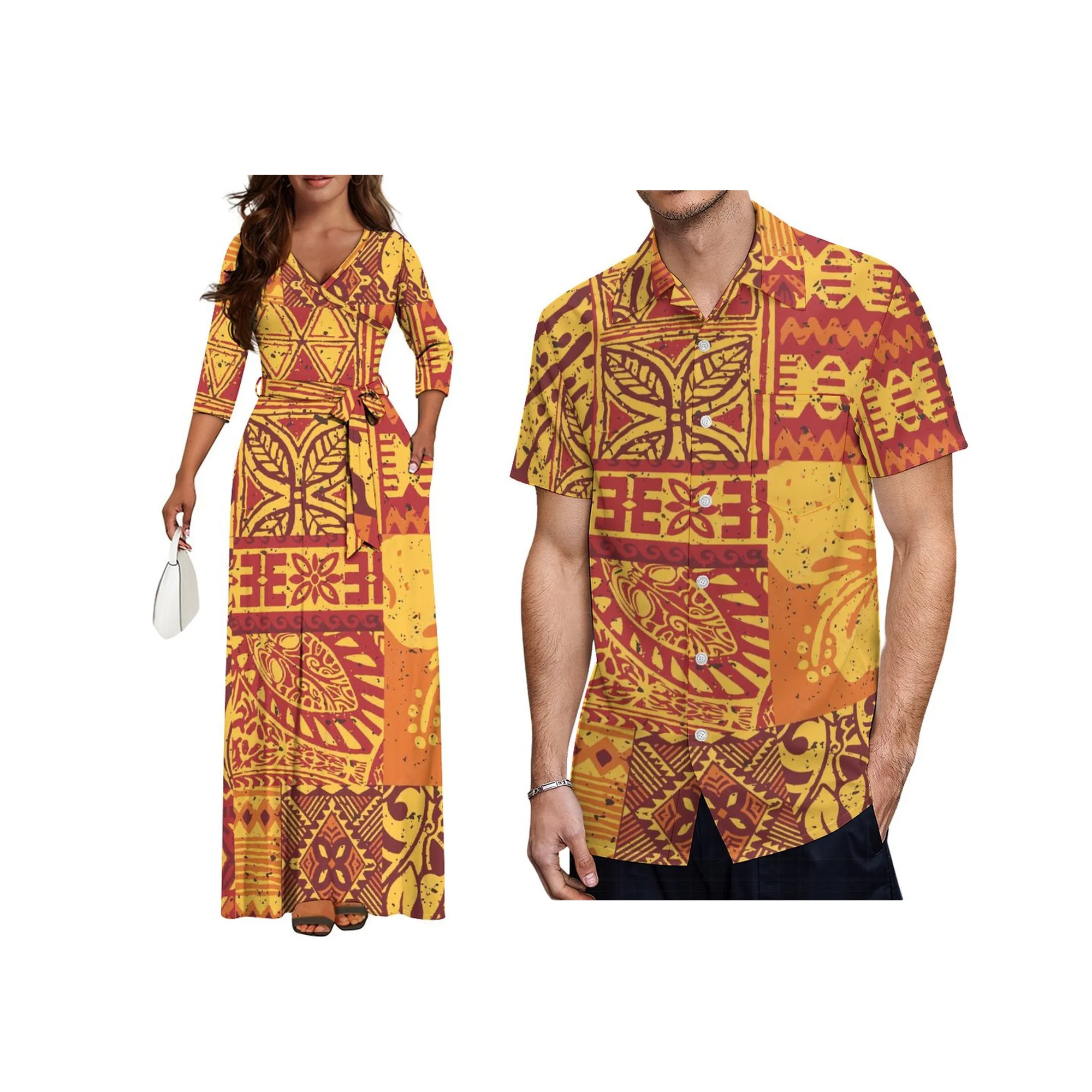 1 MOQ Wholesale Customized Hawaii Print Ladies Summer High-Waist Lace-Up 3/4 Sleeve Side Pocket V Neck Party Dress
1 MOQ Wholesale Customized Hawaii Print Ladies Summer High-Waist Lace-Up 3/4 Sleeve Side Pocket V Neck Party Dress
