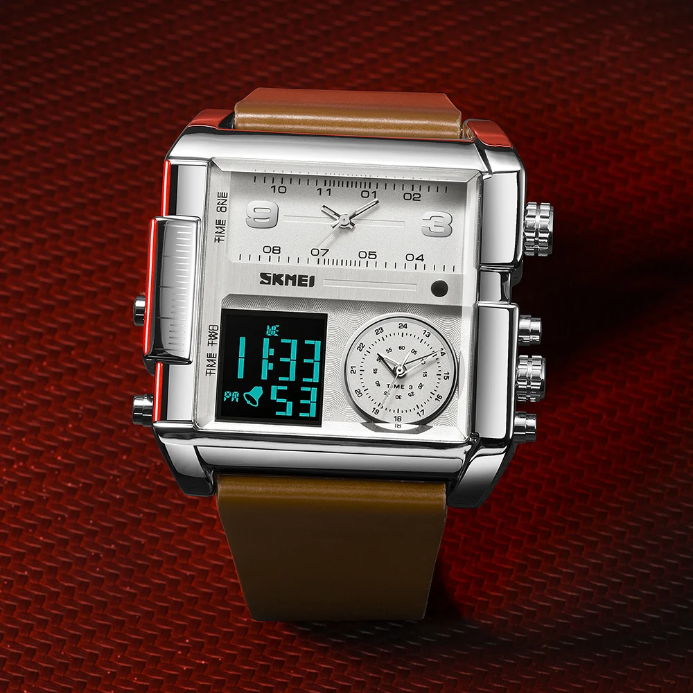 SKMEI Топ Элитный Бренд 3-часовые Спортивные Цифровые Часы Военные Кварцевые Наручные Часы Для Мужчин Мужские Часы с Механизмом Часы reloj hombre
SKMEI Топ Элитный Бренд 3-часовые Спортивные Цифровые Часы Военные Кварцевые Наручные Часы Для Мужчин Мужские Часы с Механизмом Часы reloj hombre
