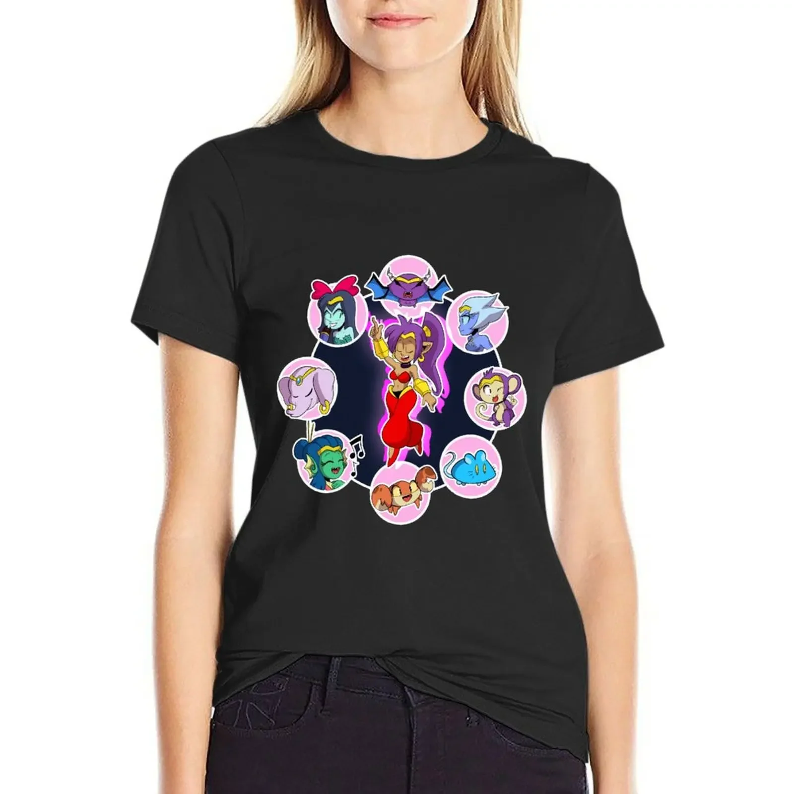 Shantae Half Genie Hero T-Shirt summer top animal prinfor heavyweights summer clothes clothes for woman
Shantae Half Genie Hero T-Shirt summer top animal prinfor heavyweights summer clothes clothes for woman