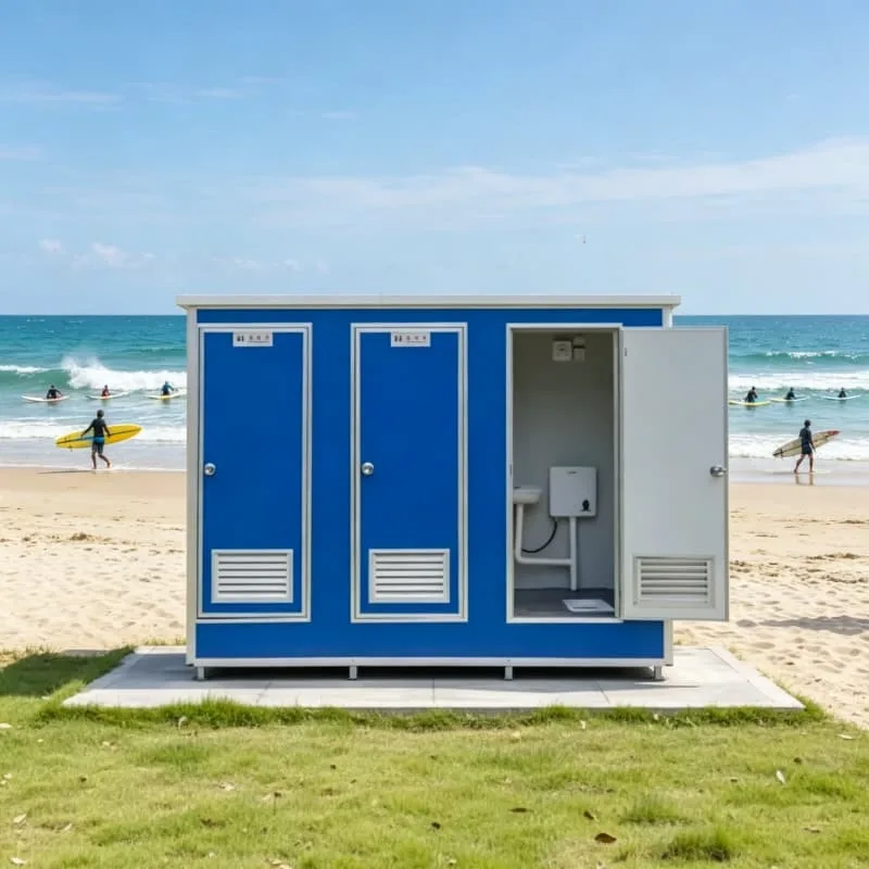 New China Portable Outdoor Prefab Bathroom Unit Mobile Shower and Toilet Cabin Portable Convenient Movable Toilet Customized
New China Portable Outdoor Prefab Bathroom Unit Mobile Shower and Toilet Cabin Portable Convenient Movable Toilet Customized