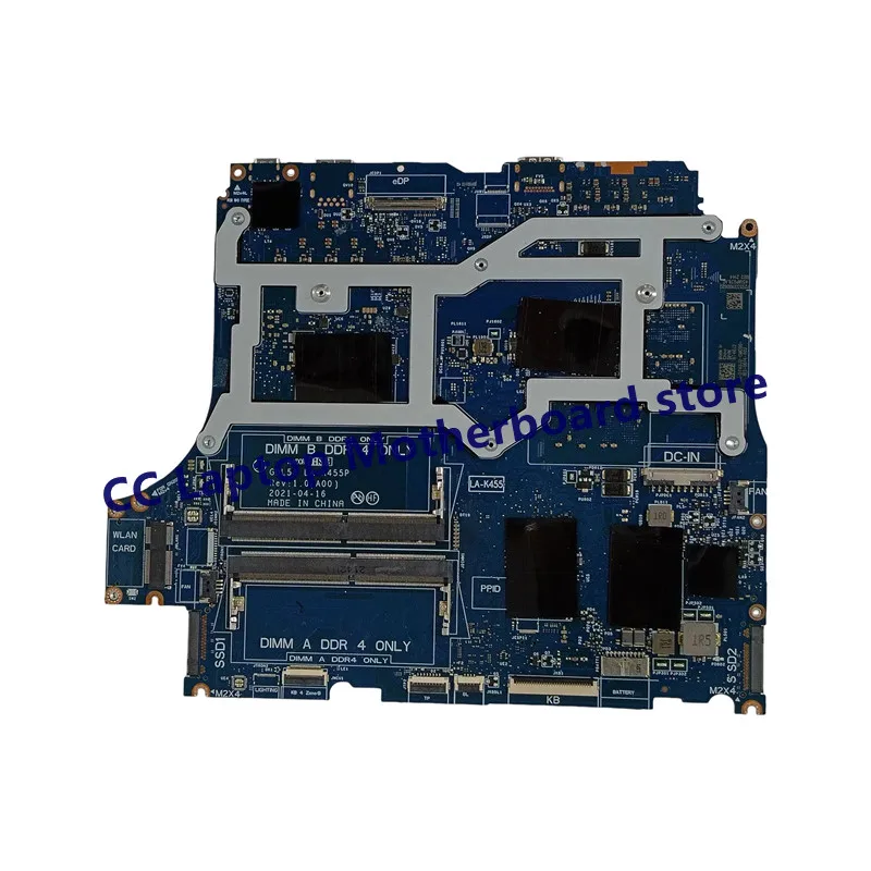 Материнская плата LA-K455P для ноутбука DELL 5511, материнская плата с процессором I5/I7-11-го поколения RTX3050/RTX3050TI, 100% полностью протестирована, работает хорошо
Материнская плата LA-K455P для ноутбука DELL 5511, материнская плата с процессором I5/I7-11-го поколения RTX3050/RTX3050TI, 100% полностью протестирована, работает хорошо