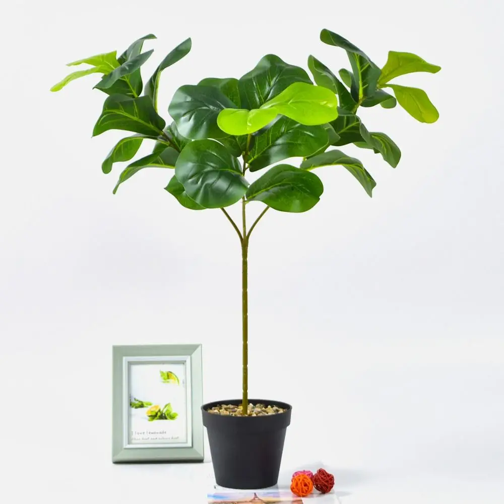 Large Artificial Fiddle Leaves Fig Tree Real Touch Vibrant Fake Ficus Tree Delicate Plastic Tropical Banyan Plants Branch
Large Artificial Fiddle Leaves Fig Tree Real Touch Vibrant Fake Ficus Tree Delicate Plastic Tropical Banyan Plants Branch