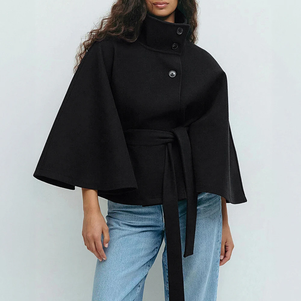 Повседневное стильное шерстяное пальто для женщин, весенне-осенняя мода без украшения, легкая верхняя одежда, лучшая категория
Повседневное стильное шерстяное пальто для женщин, весенне-осенняя мода без украшения, легкая верхняя одежда, лучшая категория