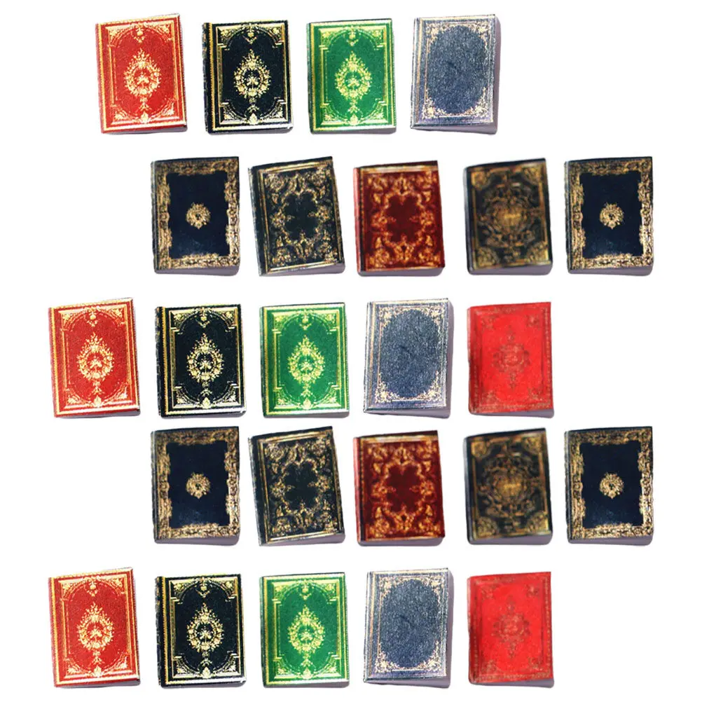 24pcs House Books Durable Paper Vintage naments Decorative Models Small Accessories Decorative Book Models Photography Props
24pcs House Books Durable Paper Vintage naments Decorative Models Small Accessories Decorative Book Models Photography Props