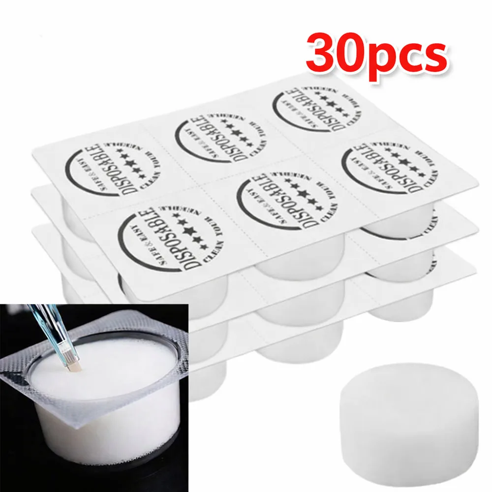 Audersigt 30PCS Tattoo Disposable Dip Foam Sponge Caps Cups Cleaning for Needle and Tip Rinse Dip Clean Tattoo Accessories
Audersigt 30PCS Tattoo Disposable Dip Foam Sponge Caps Cups Cleaning for Needle and Tip Rinse Dip Clean Tattoo Accessories