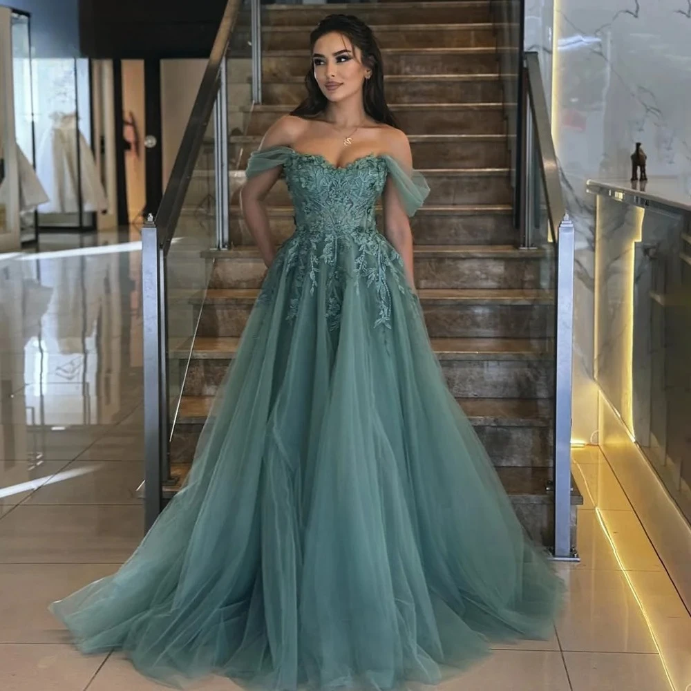 A Line Prom Dress Lace Applique Evening Party Dress for Women High Wasit Princess Gown فساتين مناسبة رسمية Customized
A Line Prom Dress Lace Applique Evening Party Dress for Women High Wasit Princess Gown فساتين مناسبة رسمية Customized