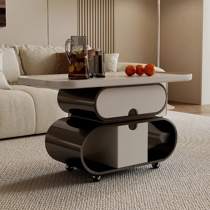 Designer Storage Coffee Table Drawers Unique Cute Living Room Coffee Table Decoration Aesthetic Mesas Bajas Postmodern Furniture
Designer Storage Coffee Table Drawers Unique Cute Living Room Coffee Table Decoration Aesthetic Mesas Bajas Postmodern Furniture